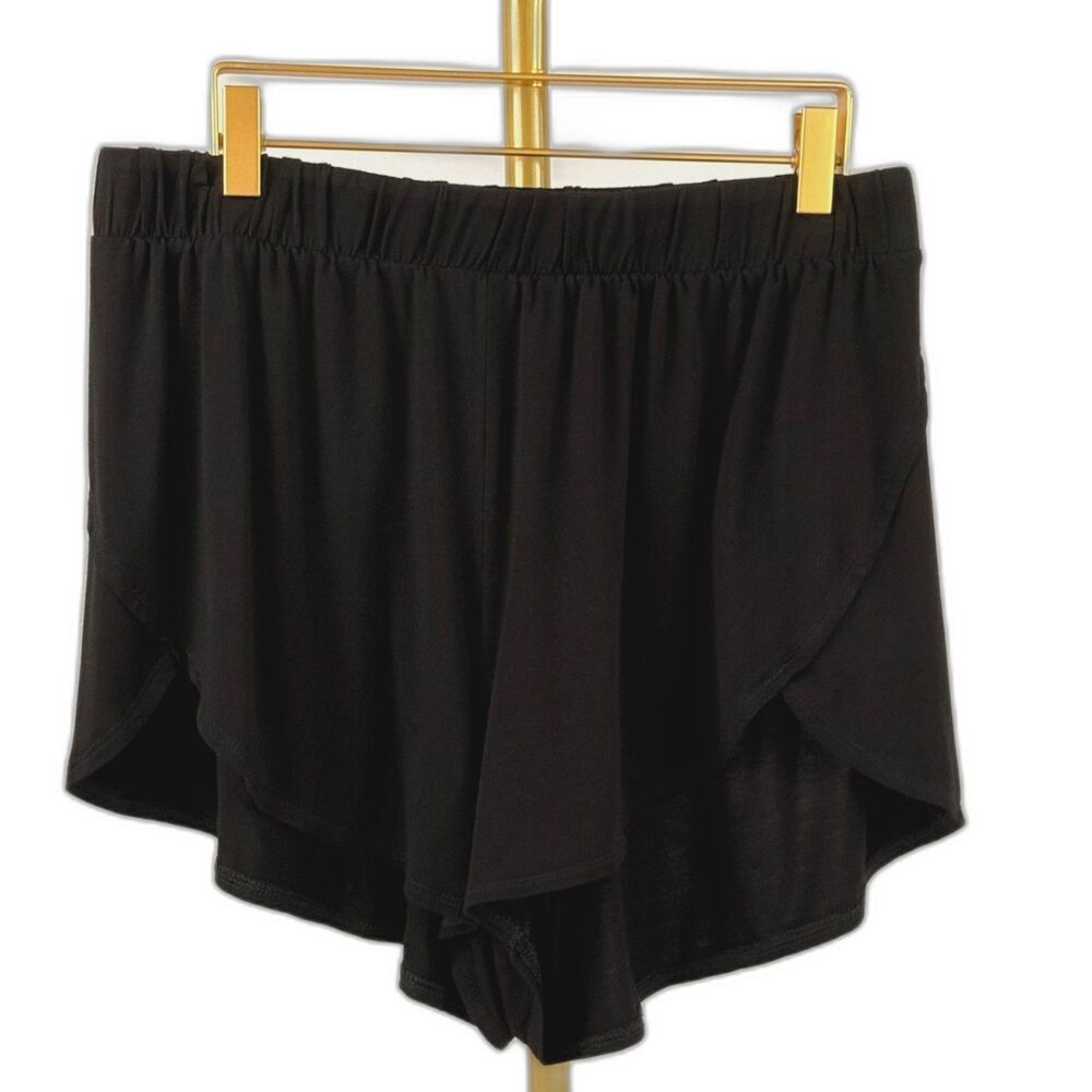Old Navy Sunday Sleep Womens Black Cami Tank Shorts Pajama Loungewear Set Sz Med - Picture 5 of 8